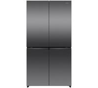 Hisense RQ5P640SSKD frigo américain Pose libre 647 L Noir et Acier inoxydable