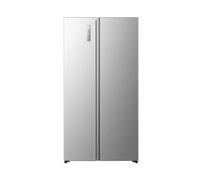 Hisense RS3P558NEIE Side-by-Side/ 544L/ Grande capacité/Compartiment de porte XXL/Porte-gobelet multifonctionnel/Flat Duct/No Frost/Supercool/LxHxP : 91,1 × 178,6 × 61,5 cm/Argent [Classe énergétique