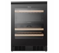 Hisense RW3N122GALF 128 L cave à vin | Double zone de température | Écran LED Noir
