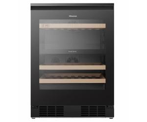 Hisense RW3N122GALF 128 L cave à vin | Double zone de température | Écran LED Noir