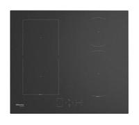 Hisense Table de cuisson induction HI6431SRFZ 60 cm 4 feux 7200 W Noir