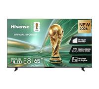 Hisense Téléviseur 65E8S ULED MiniLED 65" (164 cm) QLED Ultra HD 4K Smart TV – Classe E