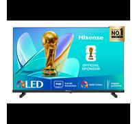 Hisense TV LED 40" (101.6cm) Full HD QLED Smart TV VIDAA, 1920x1080, DVB-T2/C/S2, HDR10, HDMI 1.4, WiFi, Ethernet, Noir, VESA 200x200