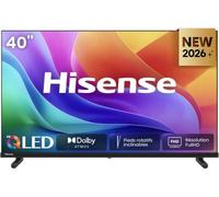 Hisense 40A5S Smart TV 2026 LED 40" (102 cm) Full HD Noir | VIDAA U7.6, Port USB-C, Dolby Audio & DTS HD, Bluetooth, WiFi