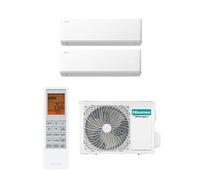 Hisense Uni Air Climatisation Dual Split 2AMW42U4RGC 9000+12000 Btu, R32, Inverter, Self-Cleaning, Minuteur, Oscillation automatique, WiFi, Nouveau Modèle 2025, A++/A++