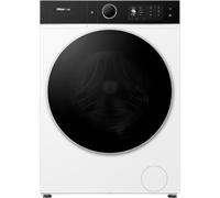 Hisense WD5I1245BWRH Pompe à chaleur 12 + 8 kg, 1400 tr/min, 23 programmes automatiques et rapides, iFit, moteur inverter 30%/A-10%, écran tactile, blanc