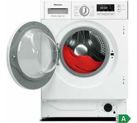Hisense WF3M841BWIES, Remplissage frontal, 8 kg, B, 76 dB, 1400 tr/min, A