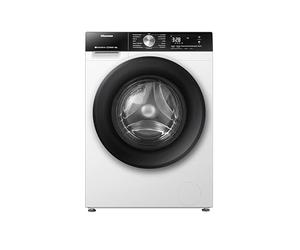 Hisense WF3S8043BW3 Machine à laver avec fonction vapeur, 8 kg, 1400 tr/min, WiFi, ConnectLife, Power JetWash, programme anti-allergie, Aqua Stop, lavage automatique, lavage rapide, classe