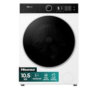 Hisense Machine à laver WF5I1045BWQ – Charge avant, 10,5 kg, 1400 tr/min, Blanc