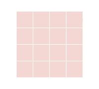 Hiser Adhésive Décorative à Carreaux pour Salle de Bains et Cuisine Stickers Carrelage, 10 Pièces Style Mosaïque imperméables Auto-adhésifs Décoration (Rose,10x10cm)