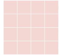 Hiser Rectangle Adhésive Décorative à Carreaux pour Salle de Bains et Cuisine Stickers Carrelage, Motif de Mosaïque 3D Marbre Imperméables Adhésive Décoration, 10x10cm (Rose,10Pièces)