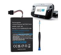 Hisewen 6600mAh Batterie de Remplacement WUP-001 Compatible avec Nintendo Wii U Gamepad