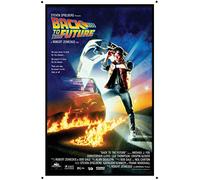 HISIMPLE Plaque en métal rétro 20,3 x 30,5 cm Affiche Retour vers le futur