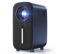 HISION Mini Projecteur Bluetooth Portable 1080P 8500L Lumens, 5W Haut-Parleur, LED, Bleu, USB, Bluetooth, HDMI, Télécommande