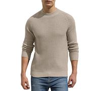 Hisir Chemise décontractée pour homme - T-shirt simple et simple - Montrez votre esprit héroïque, 5902 Kaki, S