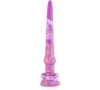 Hismith, gode anal à tentacules de 44,95 cm, gode en silicone insérable de 40,0 cm avec Dog Knot pour, gode géant avec système KlicLok, gode géant avec plug anal en forme de tour, sextoy