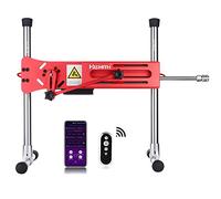 Hismith sex machine,fuck machine avec gode,love machine avec télécommande APP,avec système KlicLok,sex toýs femme et homme,sex toys （rouge）