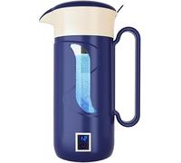 HISOIT Bouteille d'eau alcaline avec technologie SPE et PEM (bleu latine)