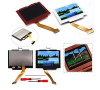 HISPEEDIDO Écran IPS pré-laminé de 3,0 pouces V5 pour kits de remplacement d'écran LCD GBA SP, facile à installer glow clear blue