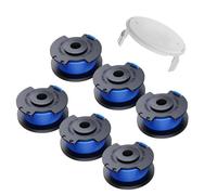 hiSpkNix Fil de rechange pour débroussailleuse Ryobi One+ AC14RL3A, 2,9 m (6 bobines + 1 capuchon), compatible avec les débroussailleuses Ryobi 18 V, 24 V, 40 V