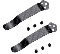 hiSpkNix Lot de 2 clips de poche profonds en alliage de titane