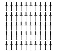 HISports 51717002953 Lot de 50 rivets aveugles pour passage de roue Compatible avec X1 X3 X5 X6 E90 E91 E84 E83 E53 E70 F15 F85 E71 E72 E86 R60 Aile de passage de roue 6. mm