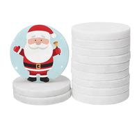 Hisredsun Lot De 20 Galets De Peinture Lisses De 5cm, Pierres Blanches Plates Pour La Peinture, Pierres à Peindre, Galets Plats a Peindre, Pour Arts, Décoration De Jardin