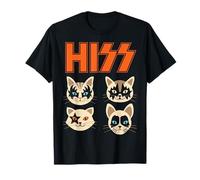 Hiss Funny Cats et chatons Rock Rockin T-Shirt