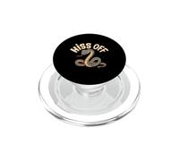 Hiss Off Serpent Sarcastique Reptile Humour Design PopSockets PopGrip pour MagSafe