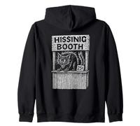 Hissing Booth Cat Has A Hiss For You Sweat à Capuche