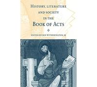 Hist Lit & Soc in the Book of Acts