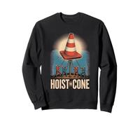 Hist The Cone Sign Graphic Funny Pirates Baseball Meme Sweatshirt