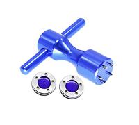 HISTAR Lot de 2 poids bleus personnalisés (15 g) + clé bleue pour putter Titleist Scotty Cameron