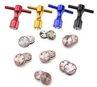 HISTAR Lot de 2 poids de golf personnalisés avec clé pour putter Titleist Scotty Cameron (rouge + 10 g)