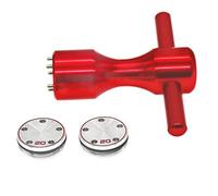 HISTAR Lot de 2 poids de golf personnalisés avec clé pour putter Titleist Scotty Cameron (rouge + 20 g)