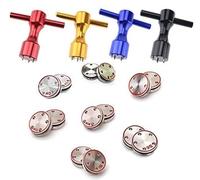 HISTAR Lot de 2 poids de golf personnalisés avec clé pour putter Titleist Scotty Cameron (rouge + 40 g)