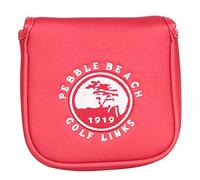 HISTAR Pebble Beach Housse de putter de golf en forme de maillet avec fermeture magnétique pour Scotty Cameron (rouge)