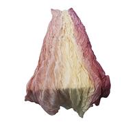 Histeaa 2pcs Table en Étamine Table Dégradé pour Baby Shower Mariage Fiançailles Décoration Nuptiale