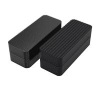 Histeaa Ensemble de 80 Pièces D'Autocollants Double Face à Haute Adhérence pour Fixer Les Tapis, Les Tapis de Tableau de Bord, Les Tapis de Sol à Domicile et Les Bandes Antidérapantes.