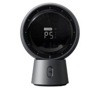 Histeaa Mini Ventilateur de Circulation d'air Portable sans Lame, Batterie Rechargeable par USB de 5 000 MAh, Ventilateur de Table sans Fil à 5 Vitesses pour (Gris)