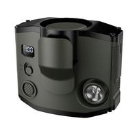 Histeaa Mini Ventilateur Portatif à Pince de Taille, Ventilateur de Collier Portable Mains à Piles de 8 000 MAh, Ventilateur de Refroidissement Puissant VertArmée