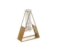 Histeaa Support de Vase à Fleurs Vase en Verre Transparent Bureau Plantes Hydroponiques Domestiques Décor à Décoration de Bureau C 1Set