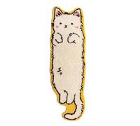 Histeaa Tapis en peluche en forme de chat mignon pour chambre à coucher, salon, canapé, couverture pour chambre d'enfant, couverture de chevet antidérapante B