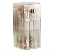 Histeaa Tube de Rangement pour Pinceaux de Maquillage, Anti-Poussière, Boîte de Rangement pour Pinceaux à Poudre Libre, Crayon à Sourcils, Blush, Seau Cosmétique, Installation Facile, C