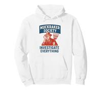 Histoire américaine de Muckraker Society Sweat à Capuche