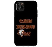 Histoire américaine du Visage autochtone au Repos Coque pour iPhone 11 Pro Max