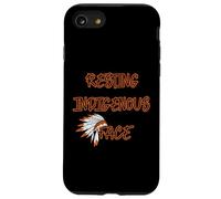 Histoire américaine du Visage autochtone au Repos Coque pour iPhone SE (2020) / 7/8