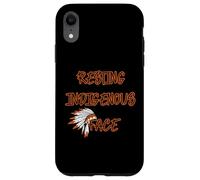 Histoire américaine du Visage autochtone au Repos Coque pour iPhone XR