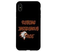 Histoire américaine du Visage autochtone au Repos Coque pour iPhone XS Max
