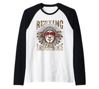 Histoire américaine du Visage autochtone au Repos Manche Raglan